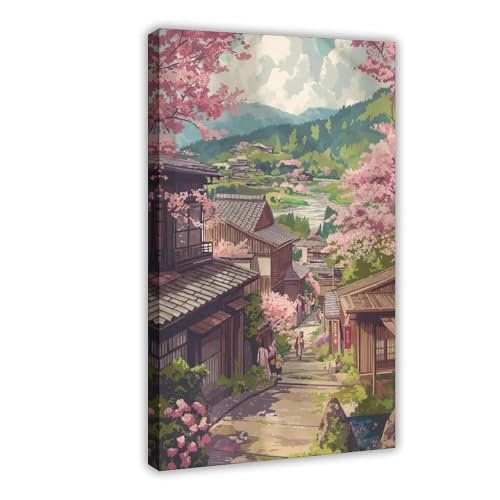 BNCEDJK Poster im Apanesischen Cartoon-Stil, Leinwand, Poster, Schlafzimmer, Dekoration, Landschaftsdekoration, Geschenk, 40 x 60 cm BNCEDJK Poster im Apanesischen Cartoon-Stil, Leinwand, Poster, Schlafzimmer, Dekoration, Landschaftsdekoration, Geschenk, 40 x 60 cm von BNCEDJK