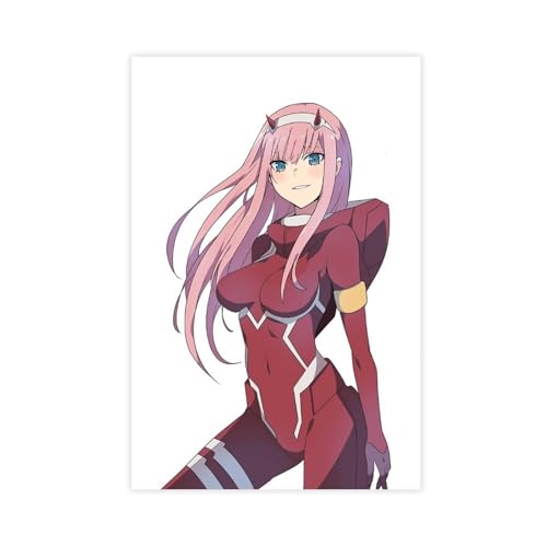 BNDFGF Leinwandposter Anime DARLING in The FRANXX (1), Wandkunstdruck, Bild, Gemälde, 30 x 45 cm von BNDFGF