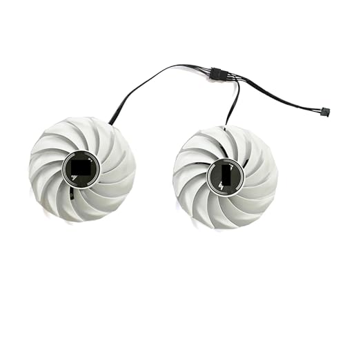 Computerkühlungsteil 4pin 88mm 75mm Kompatibel mit RTX 3080 3070 3060 Ti IGame Ultra OC Weiß RTX3080 RTX3070 Grafiklüfter(2pcs) von BNEAIGHW