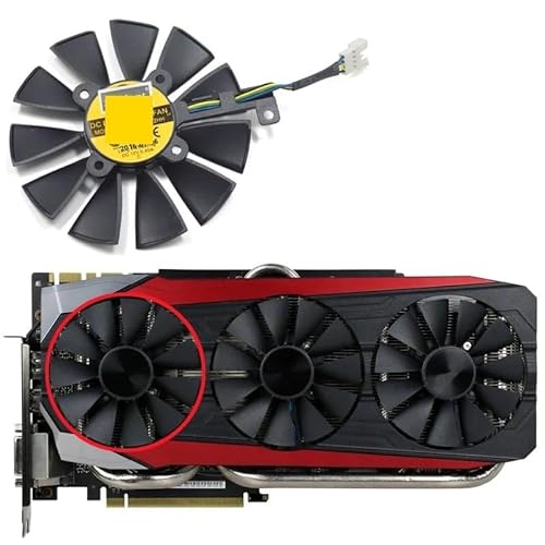 Computerkühlungsteil 87mm PLD09210S12HH PLD09210S12M Kühlerlüfter for GTX980TI 1060 1070 1070Ti 1080Ti RX480/580 R9 390X Gaming(PLD09210S12HH - 4PIN_NO RGB) von BNEAIGHW