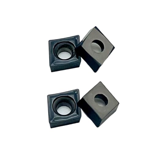 Drehwerkzeug, 10 Stück, CCMT060204 SM IC908, interner Hartmetall-Einsatz, Drehmaschine, Schneidwerkzeug für Drehmaschine (CCMT060208 SM IC907) von BNEAIGHW