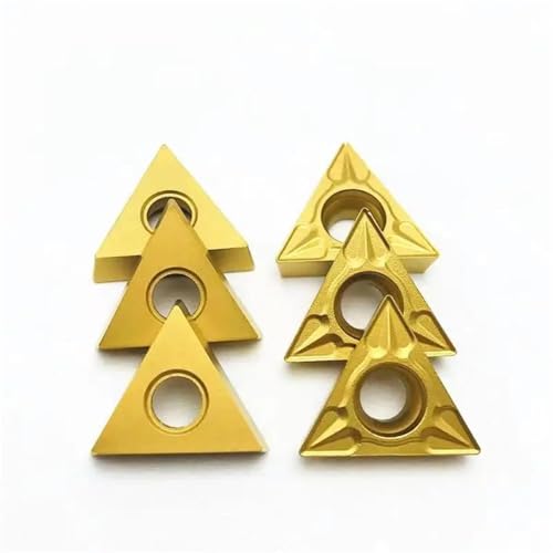 Drehwerkzeug, 10 Stück, Drehmeißel, TCMT110204, VP15TF, TCMT110204, UE6020, Hartmetall-Einsätze, interne Dreheinsätze, Schneidwerkzeuge, Drehmaschine (TCMT110204 VP15TF) von BNEAIGHW