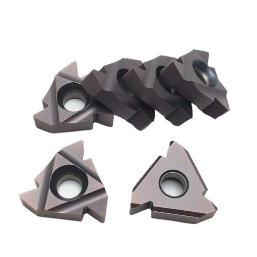 Drehwerkzeug 10 Stück 16ER AG60 16IR AG60 VP15TF UE6020 US735 Gewinde Hartmetalleinsatz CNC-Fräser Schlitzfräser MMT Drehwerkzeuge(MMT16IR AG60 US735) von BNEAIGHW