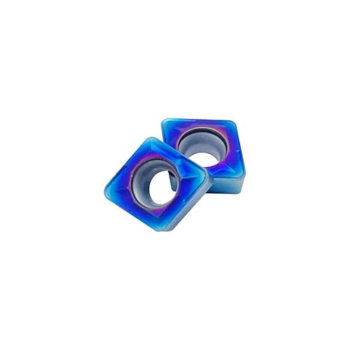Drehwerkzeug 10 Stück CCMT060204 CCMT060208 LY7010 internes Nano-blaues Hartmetall-Schneidwerkzeug Drehwerkzeuge(1BOXCCMT060208LY7010) von BNEAIGHW