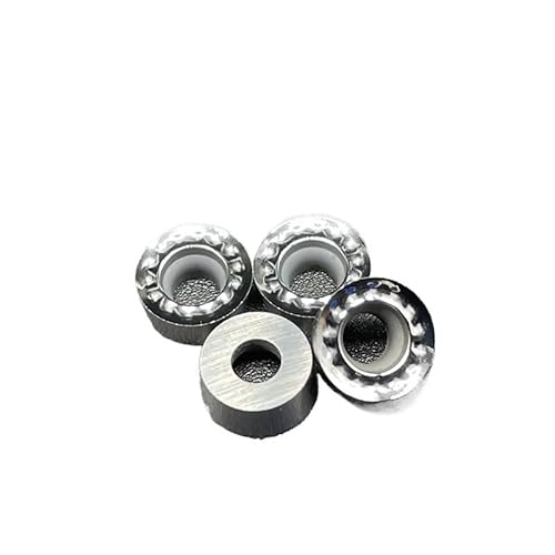 Drehwerkzeug 10 Stück RCGT1204MO RCGT10T3MO RCGT0803MOE -AK H01 Aluminium-Hartmetall-Schneideinsätze Drehwerkzeuge(RCGT10T3MO AK) von BNEAIGHW