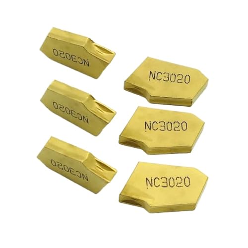 Drehwerkzeug 10 Stück SP300 SP400 SP200 SP500 NC3020 NC3030 PC9030 Nut und Hartmetall Drehwerkzeuge(SP200 NC3020) von BNEAIGHW
