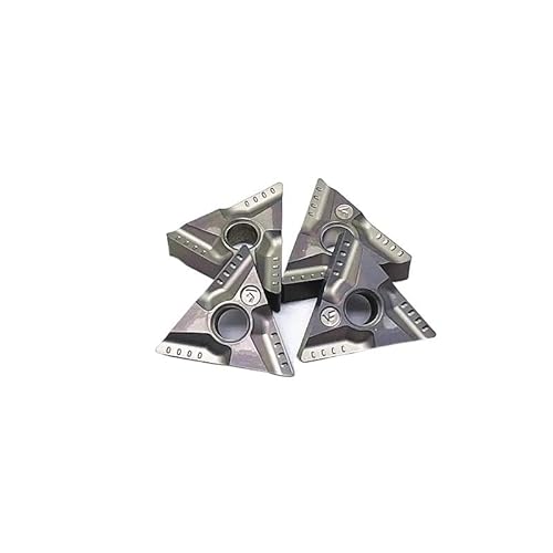 Drehwerkzeug 10 Stück TNMG160404R TNMG160404L TNMG160408R TNMG160408L-VF LF90 Cermet CNC-Keramik-Hartmetall-Drehwendeplatte, for Schneiden von Stahl Drehwerkzeuge(TNMG160404L-VF LF90) von BNEAIGHW