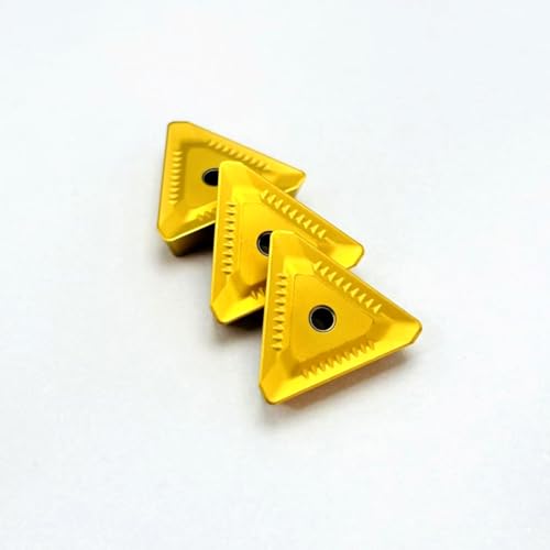 Drehwerkzeug 10 Stück TPMR1603 EM TPMR2204PR-EM CA5525 Hartlegierungsmetall CNC-Drehmesser Edelstahlteile Drehwerkzeuge(TPMR1603-EM CA5525) von BNEAIGHW