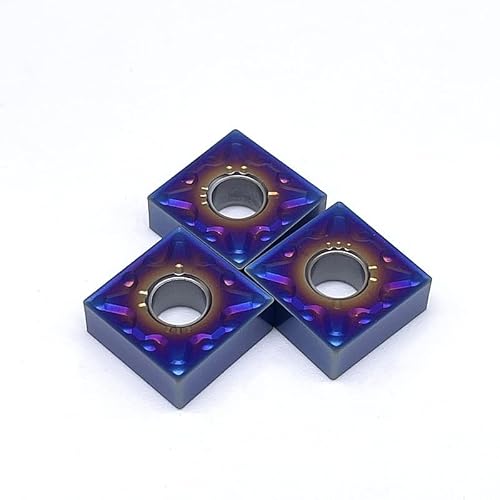 Drehwerkzeug 10 stücke Drehmaschine Werkzeug SNMG120404 SNMG120408-MA LY7010 Hartmetall Einsätze Externe Metall Klinge CNC Drehmaschine Cutter Werkzeuge Drehwerkzeuge(SNMG120408 MA LY7010) von BNEAIGHW