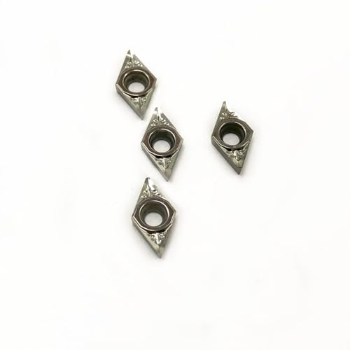 Drehwerkzeug 10PCS DCGT070202 DCGT070204 DCGT0702028 AK H01 Schneiden Werkzeug Aluminium Legierung Spezifische Hartmetall Einsatz Drehwerkzeuge(DCGT070208-AK H01) von BNEAIGHW