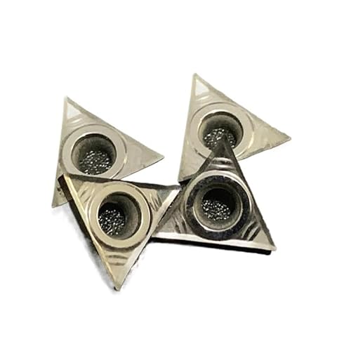 Drehwerkzeug 10PCS TCGT090202/04/08-AK H01 Aluminium Werkzeug Metall Drehen Werkzeug CNC Maschine Werkzeug Fräsen Werkzeuge Aluminium Legierung Klinge Drehwerkzeuge(TCGT090208-AK H01) von BNEAIGHW