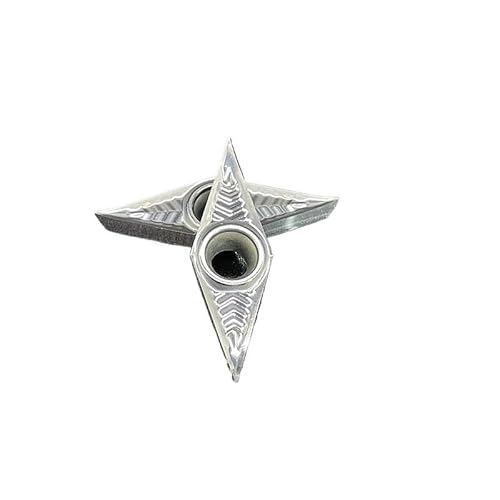 Drehwerkzeug 10PCS VBGT160402 VBGT160404 VBGT160408 AK H01 NC Drehmaschine Werkzeuge Hartmetall Einsätze Externe Drehen Werkzeuge, for Aluminium Verarbeitung Drehwerkzeuge(VBGT160402-AK H01) von BNEAIGHW