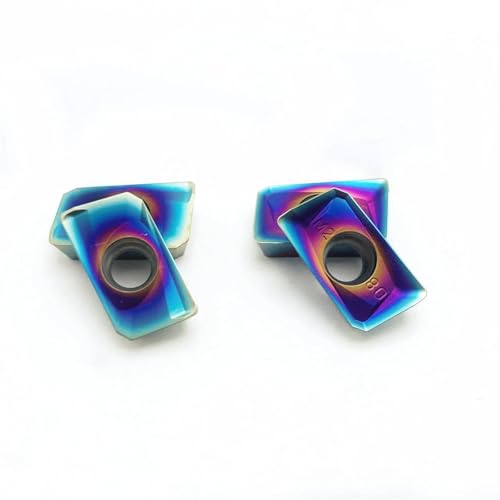 Drehwerkzeug APMT1604 M2 KT7030 APMT1604 H2 KT7030 Hartmetall-Schaftfräswerkzeug CNC-Fräseinsatz APMT1604PDER Dreheinsatz Drehmaschine Werkzeuge (APMT1604-M2 KT7030) von BNEAIGHW