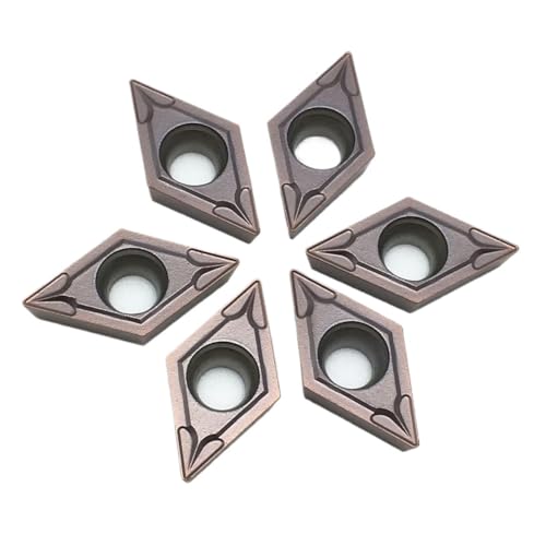 Drehwerkzeug DCMT070204 DCMT11T304 DCMT11T308 Drehmaschine Teile Werkzeuge CNC Externe Drehen Klingen Hartmetall Klingen Drehwerkzeuge(DCMT11T304 UE6020) von BNEAIGHW