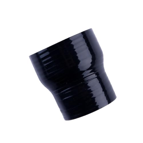 Silikonschlauch Schwarz Universal Gerade Reduzierstück Silikonschlauch Ladeluftkühler Flüssigkeitsschlauch ID13mm 16mm 19mm 20mm 22mm 25mm 26mm 28mm 38mm 3/4PLY Motorradzubehör (ID 13-19mm 4ply) von BNEAIGHW