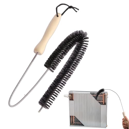 BNGXR Heizkörperbürste, 75 cm Heizungsbürste, Heizkörper Reinigungsbürste Flexibel Reinigungsbürste, Heizungsreinigungsbürste Flachheizkörper Reinigungsbürste für jeden Heizkörper von BNGXR