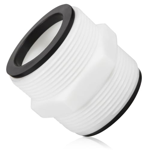 BNGXR Pool Schlauchverbinder 38mm, 2-Wege-Stecker, Poolanschlussset für Intex Coleman, 38mm Pool Adapter für Intex Pool Pumpen Schläuche, Schlauch Zubehör, Pool Schlauchadapter für Sie den 1,5-Zoll von BNGXR