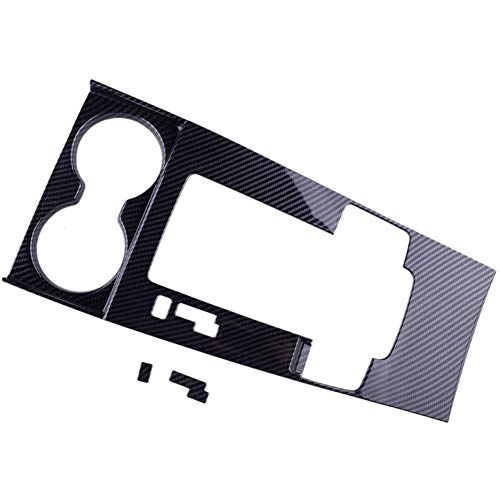 Auto Schalthebel Trim Abdeckung Für Mazda 3 2019 2020, Kohlefaser Mittelkonsole Getriebe Panel Rahmen Cover Trim Aufkleber Innendekoration von BNHHB