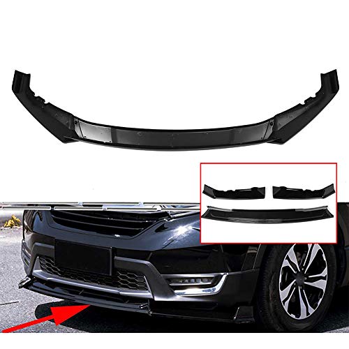 BNHHB Auto-Frontlippe Frontstoßstange Splitter Lip Spoiler für Hon da CRV for CR-V 2017-2020, Frontschürze Frontspoiler Lippe Diffusor Protector Guard Cover Trim von BNHHB
