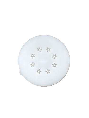 BNN - Avance/Serie 7000 - Makkaroni/Gomiti – Pasta Disc kompatibel mit Philips Pasta Maker Avance/Serie 7000 (Macaroni Star - 6mm) von BNN