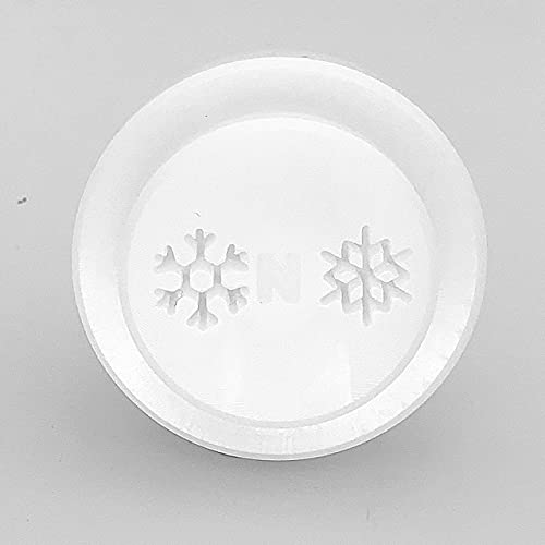 BNN - VIVA – Schneeflocke VPSNOW00 – Pasta Disc kompatibel mit Philips Pasta Maker VIVA von BNN Recipe