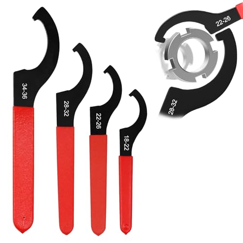 4 Stück C Hakenschlüssel Spannzangenfutter, Schraubenschlüssel Set, C Hakenschlüssel Spannzangen, C-FöRmiger Schraubenschlüssel Enthält 4 Größen:18-22/22-26/28-32/34-36,Rutschfestem,Verstellbare 4 Stück C Hakenschlüssel Spannzangenfutter, Schraubenschlüssel Set, C Hakenschlüssel Spannzangen, C-FöRmiger Schraubenschlüssel Enthält 4 Größen:18-22/22-26/28-32/34-36,Rutschfestem,Verstellbare von BNOYONERAS