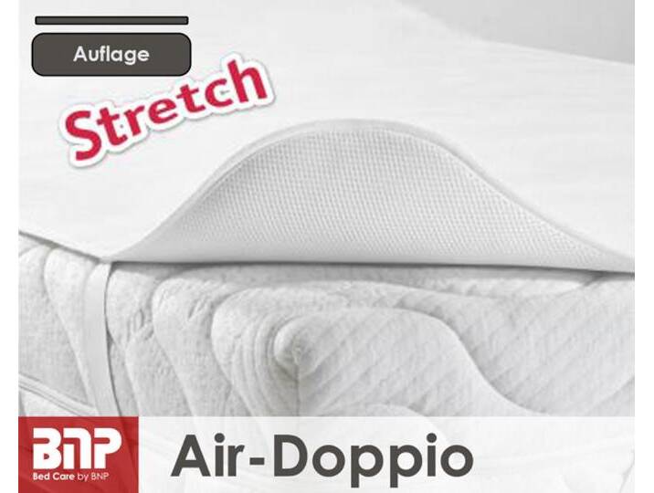BNP Brinkmann »Air-Doppio« Stretch-Molton Matratzen-Auflage 200x200 cm von BNP-Bed-Care