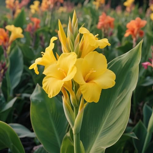 Canna Rhizome/Canna Gartenbepflanzung/Elegante Rhizome/Blühende Rhizome/Winterhart Rhizome/Landschaftsgestaltung-1 Rhizom-C von BNSOIDE