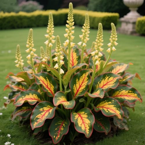 Hosta-Winterhartes Hosta Rhizom-Gartenpflanzung-Wächst gut in Behältern-Einfache schöne Staude-4 rhizome-i von BNSOIDE