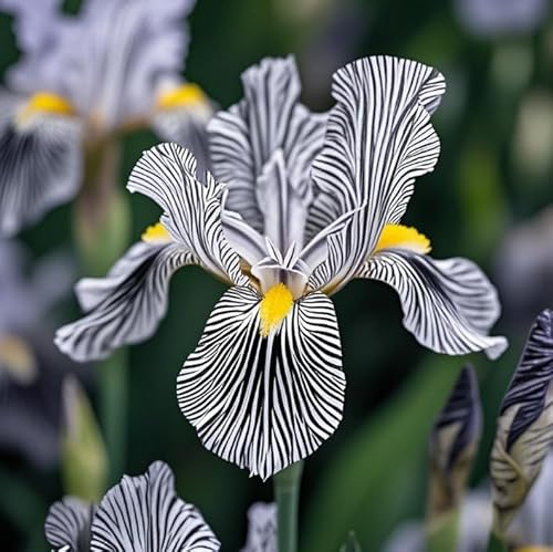 Iris, winterhartes Iris-Rhizom, Gartenpflanzung, wächst gut in Behältern, einfache schöne Staude-4 Rhizome-B Iris, winterhartes Iris-Rhizom, Gartenpflanzung, wächst gut in Behältern, einfache schöne Staude-4 Rhizome-B von BNSOIDE