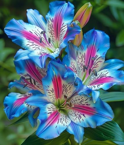 Lilie, Winterharte Lilienzwiebeln, Mehrjährig blühende Rhizome, Lilienknollen, Lange Blütezeit, Herbstpflanzung-Duftende Blüten-4 Rhizome-H Lilie, Winterharte Lilienzwiebeln, Mehrjährig blühende Rhizome, Lilienknollen, Lange Blütezeit, Herbstpflanzung-Duftende Blüten-4 Rhizome-H von BNSOIDE