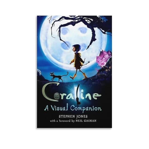 BNVJFNE Coraline Filmposter auf Leinwand, Wandkunst, Dekordruck, Gemälde für Wohnzimmer, Schlafzimmer, Dekoration, 20 x 30 cm BNVJFNE Coraline Filmposter auf Leinwand, Wandkunst, Dekordruck, Gemälde für Wohnzimmer, Schlafzimmer, Dekoration, 20 x 30 cm von BNVJFNE