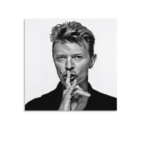 BNVJFNE David Bowie Hush Vintage-Kunstposter, 2 Leinwand-Poster, Schlafzimmerdekoration, Landschaft, Büro, Raumdekoration, Geschenk, 40 x 40 cm BNVJFNE David Bowie Hush Vintage-Kunstposter, 2 Leinwand-Poster, Schlafzimmerdekoration, Landschaft, Büro, Raumdekoration, Geschenk, 40 x 40 cm von BNVJFNE