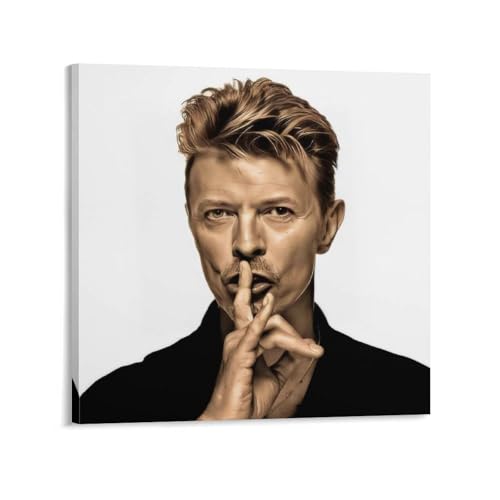 BNVJFNE David Bowie Hush Vintage-Kunstposter auf Leinwand, Schlafzimmer, Dekoration, Landschaft, Büro, Raumdekoration, Geschenk, 30 x 30 cm BNVJFNE David Bowie Hush Vintage-Kunstposter auf Leinwand, Schlafzimmer, Dekoration, Landschaft, Büro, Raumdekoration, Geschenk, 30 x 30 cm von BNVJFNE