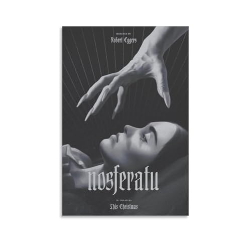 BNVJFNE Nosferatu Filmposter 2024, Leinwandposter, Schlafzimmer, Dekoration, Landschaft, Büro, Raumdekoration, Geschenk, 40 x 60 cm BNVJFNE Nosferatu Filmposter 2024, Leinwandposter, Schlafzimmer, Dekoration, Landschaft, Büro, Raumdekoration, Geschenk, 40 x 60 cm von BNVJFNE
