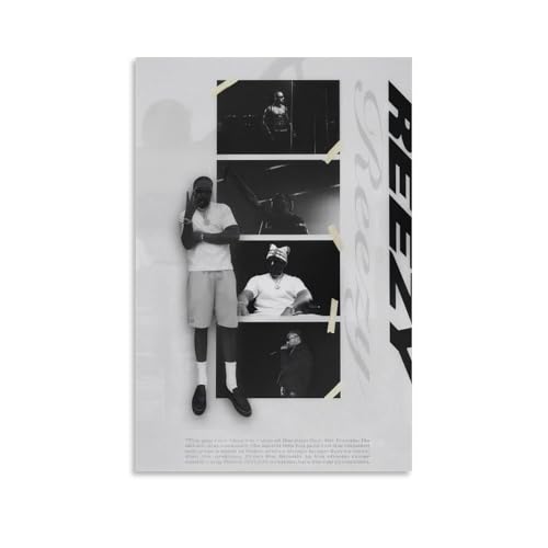 BNVJFNE Reezy Rap-Musik-Kunstposter auf Leinwand, Poster, Schlafzimmer, Dekoration, Landschaft, Büro, Raumdekoration, Geschenk, 30 x 45 cm BNVJFNE Reezy Rap-Musik-Kunstposter auf Leinwand, Poster, Schlafzimmer, Dekoration, Landschaft, Büro, Raumdekoration, Geschenk, 30 x 45 cm von BNVJFNE