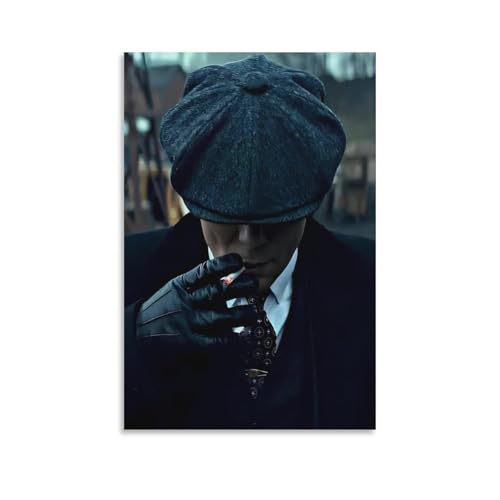 BNVJFNE Thomas Shelby Filmposter "Peaky Blinders", Leinwandposter, Wandkunst, Dekordruck, Gemälde für Wohnzimmer, Schlafzimmer, Dekoration, 60 x 90 cm BNVJFNE Thomas Shelby Filmposter "Peaky Blinders", Leinwandposter, Wandkunst, Dekordruck, Gemälde für Wohnzimmer, Schlafzimmer, Dekoration, 60 x 90 cm von BNVJFNE