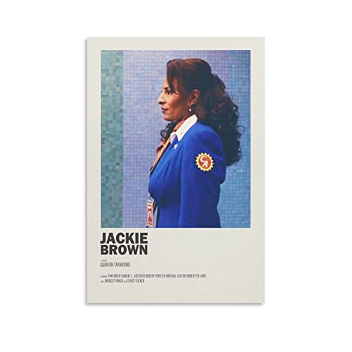 Kunstdruck Poster 50 * 70cm Jackie Brown Poster minimalista del film e arte della parete Arredamento moderno della camera da letto della famiglia Senza Cornice von BNVXR