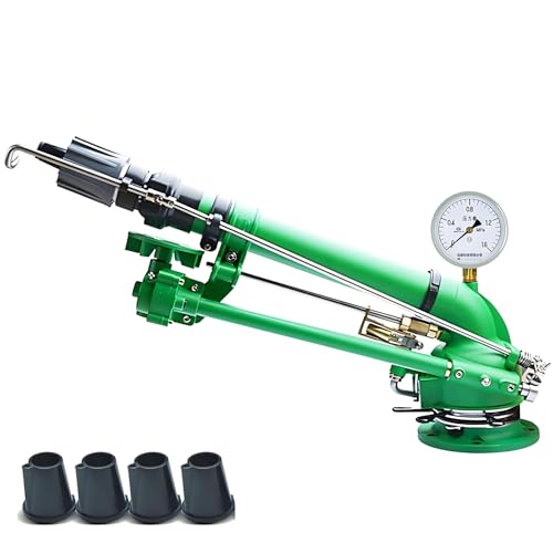 Farm Bewässerung Sprinkler, 2 "Farm Sprinkler Sprühspray Einstellbares, Großes Gründungsspray Mit 4 Ersatzdüse, Bewässerungswässerungssprinkler Für Farmgärten Tee Gärten Forstrasen(Color:grün) Farm Bewässerung Sprinkler, 2 "Farm Sprinkler Sprühspray Einstellbares, Großes Gründungsspray Mit 4 Ersatzdüse, Bewässerungswässerungssprinkler Für Farmgärten Tee Gärten Forstrasen(Color:grün) von BNZCZY