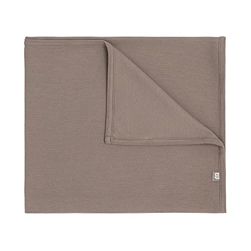 BO BABY'S ONLY - Pure Babydecke - Kuscheldecke - 100% Biologischer Baumwolle - 70x95 cm - Mokka von BO BABY'S ONLY