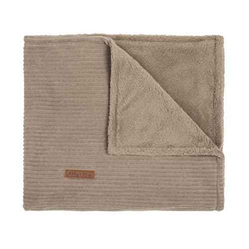 Baby's Only - Babydecke Sense - Kuscheldecke für Babywiege - Mit Teddyfutter - Baby Decke aus Baumwolle - Für Jungen und Mädchen - 70x95 cm - Clay Baby's Only - Babydecke Sense - Kuscheldecke für Babywiege - Mit Teddyfutter - Baby Decke aus Baumwolle - Für Jungen und Mädchen - 70x95 cm - Clay von BO BABY'S ONLY