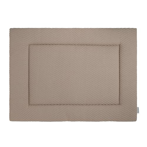 Baby's Only Laufgittereinlage Grace - Beige - 75 x 95 cm - Spielmatte aus Baumwolle mit Fischgrätenmuster - Krabbeldecke für Baby - Extra dick und weich - beidseitig verwendbar Baby's Only Laufgittereinlage Grace - Beige - 75 x 95 cm - Spielmatte aus Baumwolle mit Fischgrätenmuster - Krabbeldecke für Baby - Extra dick und weich - beidseitig verwendbar von BO BABY'S ONLY