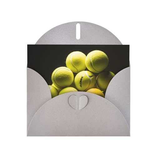 BOAIHH Horizontale Weihnachtskarte mit grauem herzförmigem Umschlag und zum Schreiben verschiedener Urlaubsgrüße von BOAIHH