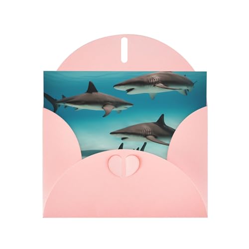 BOAIHH Horizontale Weihnachtskarte mit pinkem herzförmigem Umschlag und zum Schreiben verschiedener Urlaubsgrüße BOAIHH Horizontale Weihnachtskarte mit pinkem herzförmigem Umschlag und zum Schreiben verschiedener Urlaubsgrüße von BOAIHH