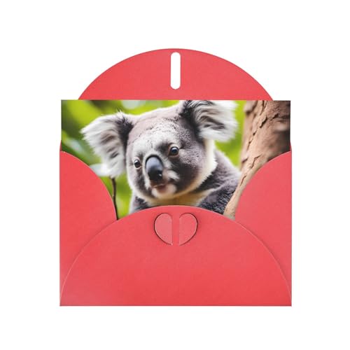 BOAIHH Horizontale Weihnachtskarte mit rotem herzförmigem Umschlag und verschiedenen Urlaubsgrüßen BOAIHH Horizontale Weihnachtskarte mit rotem herzförmigem Umschlag und verschiedenen Urlaubsgrüßen von BOAIHH