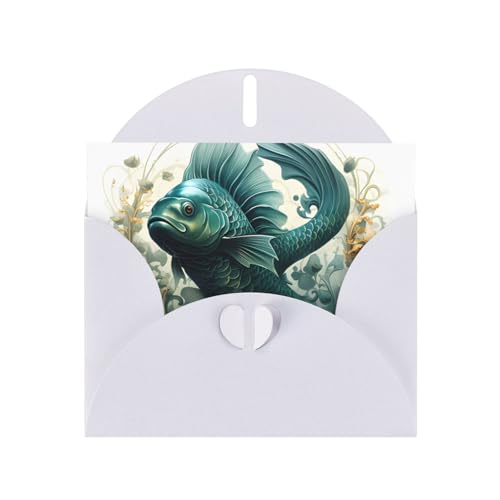 BOAIHH Horizontale Weihnachtskarte mit weißem herzförmigem Umschlag und zum Schreiben verschiedener Weihnachtsgrüße BOAIHH Horizontale Weihnachtskarte mit weißem herzförmigem Umschlag und zum Schreiben verschiedener Weihnachtsgrüße von BOAIHH