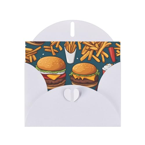 BOAIHH Lots Of Tasty Food Horizontale Weihnachtskarte mit weißem herzförmigem Umschlag und zum Schreiben verschiedener Urlaubsgrüße BOAIHH Lots Of Tasty Food Horizontale Weihnachtskarte mit weißem herzförmigem Umschlag und zum Schreiben verschiedener Urlaubsgrüße von BOAIHH