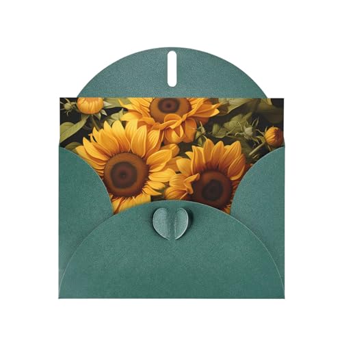 BOAIHH Mit der gelben Sonnenblume horizontale Weihnachtskarte mit dunkelgrünem herzförmigem Umschlag und schreiben Sie verschiedene Weihnachtsgrüße BOAIHH Mit der gelben Sonnenblume horizontale Weihnachtskarte mit dunkelgrünem herzförmigem Umschlag und schreiben Sie verschiedene Weihnachtsgrüße von BOAIHH