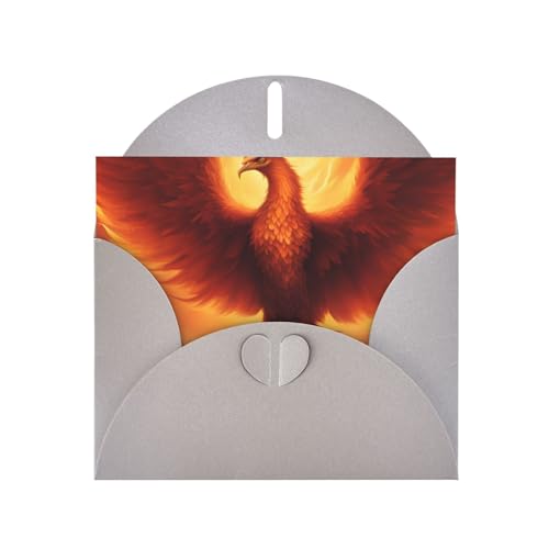 BOAIHH Schöne Phoenix horizontale Weihnachtskarte mit grauem herzförmigem Umschlag und zum Schreiben verschiedener Weihnachtsgrüße BOAIHH Schöne Phoenix horizontale Weihnachtskarte mit grauem herzförmigem Umschlag und zum Schreiben verschiedener Weihnachtsgrüße von BOAIHH