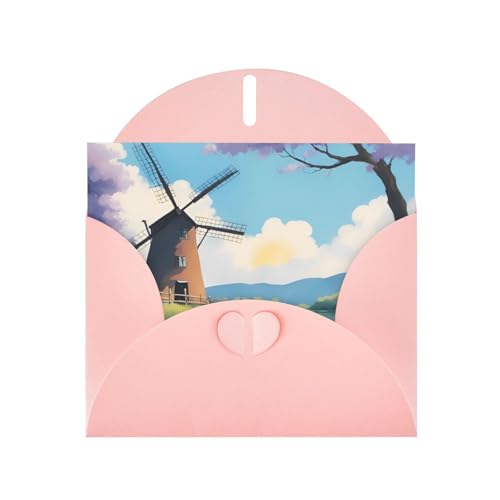 BOAIHH Schöne horizontale Weihnachtskarte mit rosafarbenem herzförmigem Umschlag und zum Schreiben verschiedener Weihnachtsgrüße BOAIHH Schöne horizontale Weihnachtskarte mit rosafarbenem herzförmigem Umschlag und zum Schreiben verschiedener Weihnachtsgrüße von BOAIHH